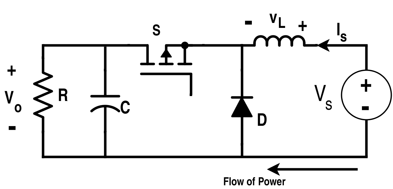 Simple Boost Converter Circuit