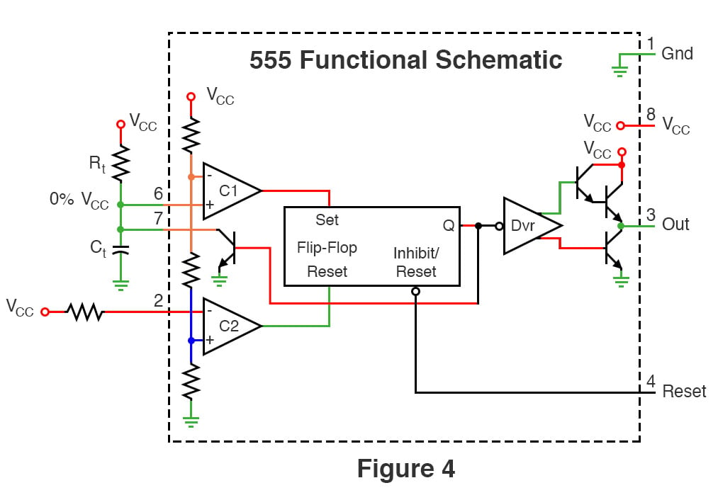 Monostable Multivibrator Using 555 Timer