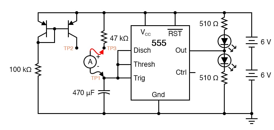 Analog Lab 555 Ramp Signal Generator | Analog IC Projects Electronics Textbook