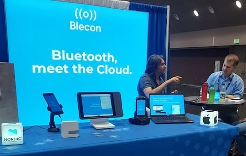 Blecon founder Simon Ford explains how their technology supports Bluetooth connection to the cloud without pairing