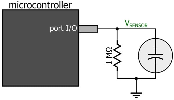 Capacitive Touch Sensor Circuit Diagram