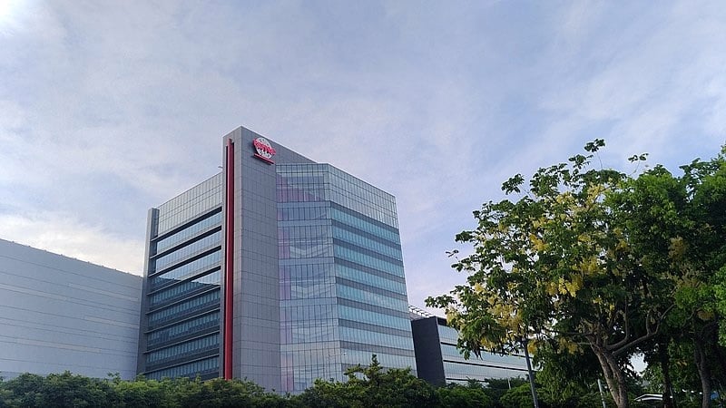 One of TSMC's factories in Taichung's Central Taiwan Science Park.