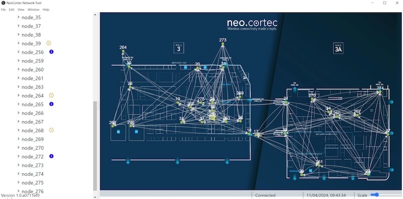 La herramienta de red de NeoCortec 