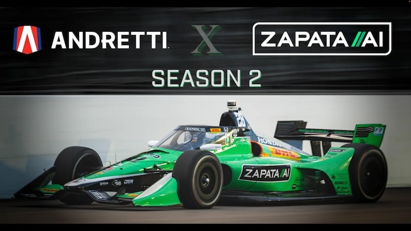 Zapati AI is applying generative AI to the racing industry in partnership with Andretti Racing