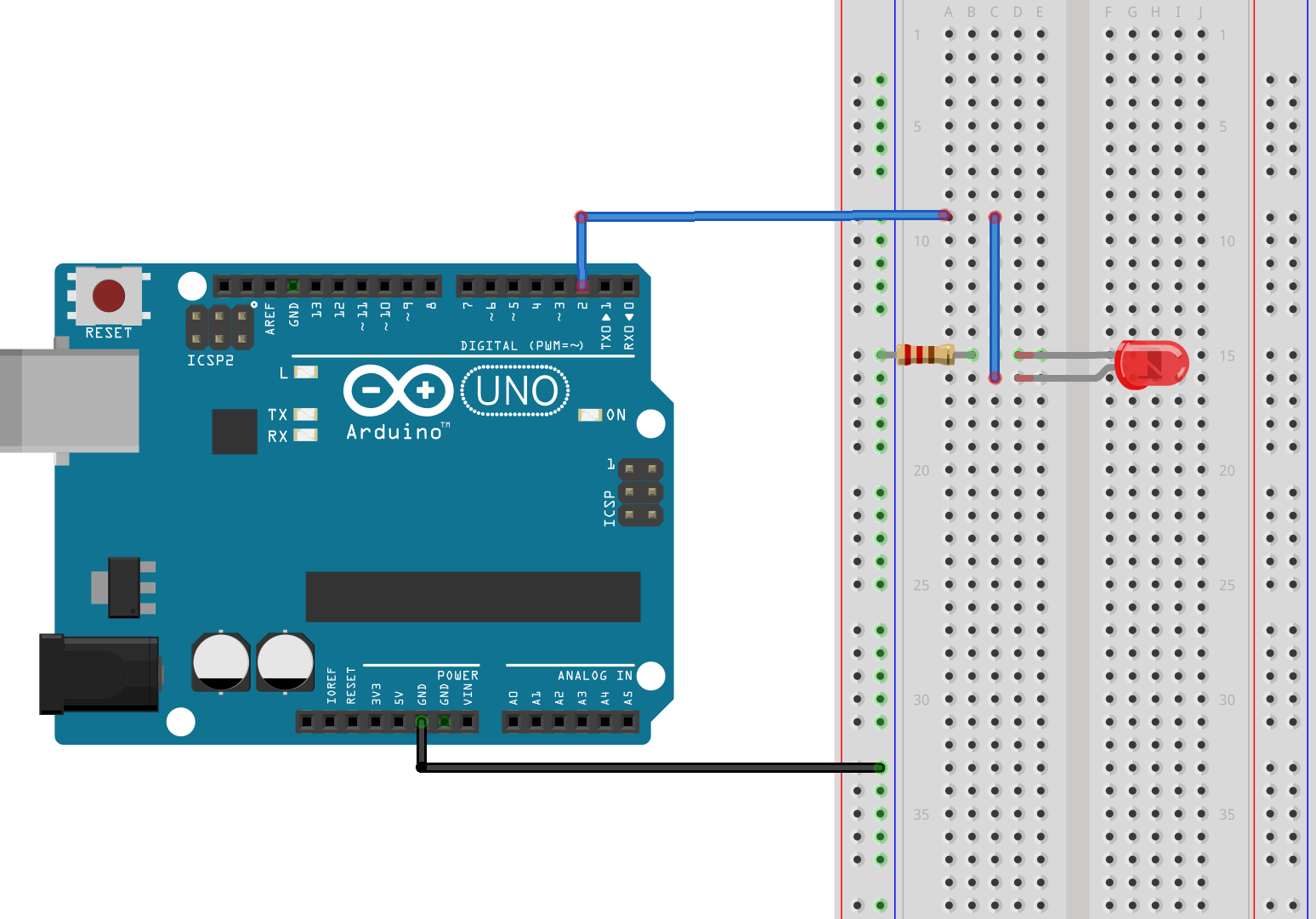 Arduino Project 1 LED Flashing  DFRobot