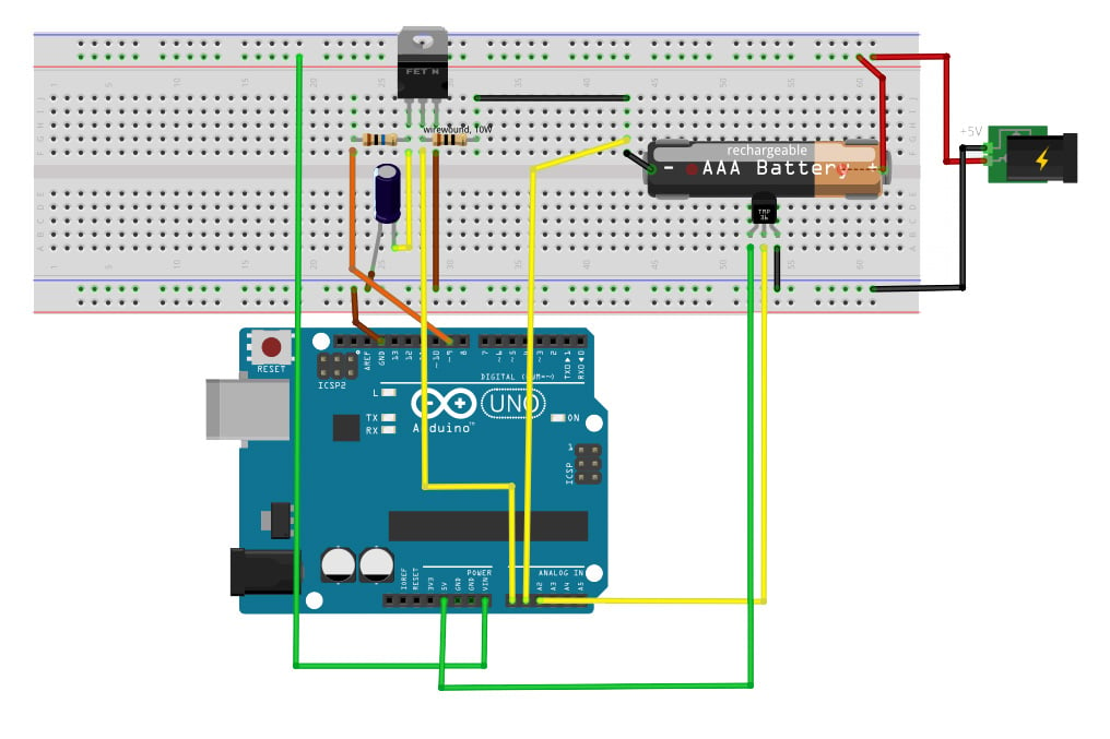 Create an Arduino Controlled Battery Charger Projects