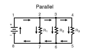 What are "Series" and "Parallel" Circuits? | Series And Parallel Circuits | Electronics Textbook