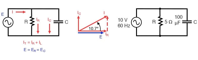 Capacitor With Current Source In Parallel With A Resistor Electrical ...