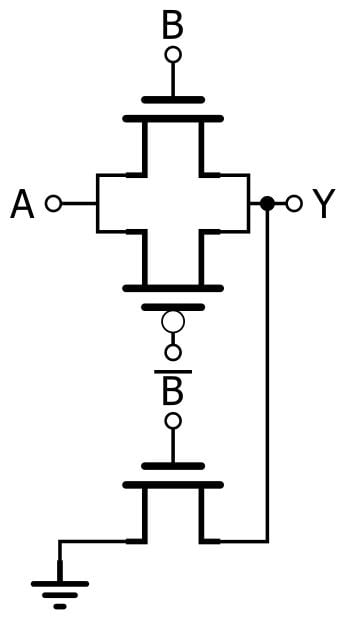 Xor Gate Using Pass Transistor Logic