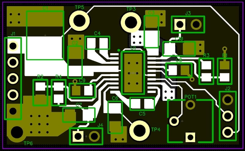  PCB  Layout for a Charge Pump Bipolar Power  Supply
