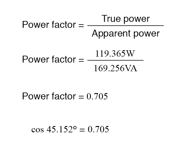 What is the rated power? formula for calculating active power