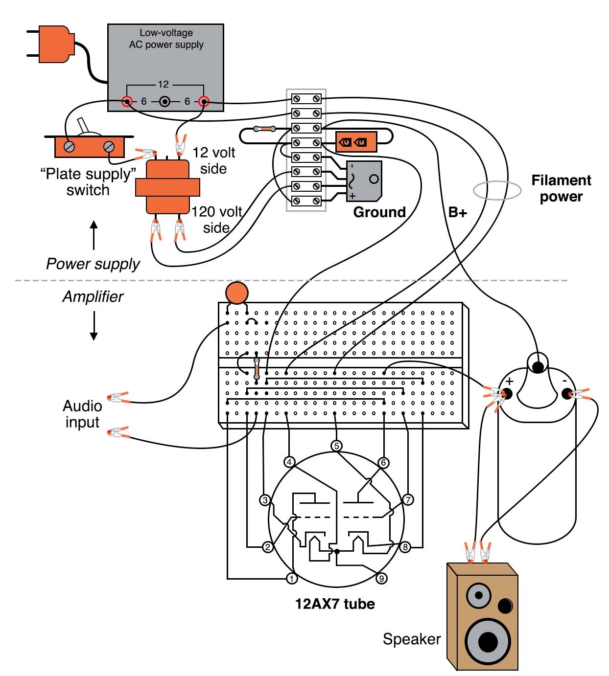 Vacuum Tube Amp Schematic