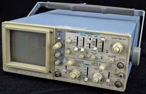 通電 ok KENWOOD DISITAL STORAGEオシロスコープ OSCILLOSCOPE CS-8010-