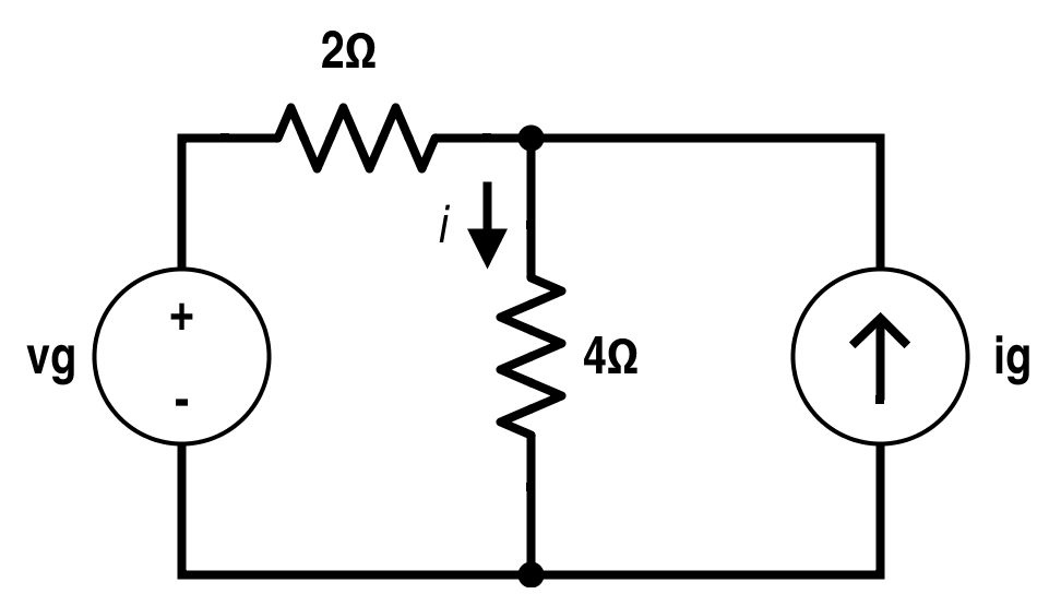 principle of superposition electric circuit analysis