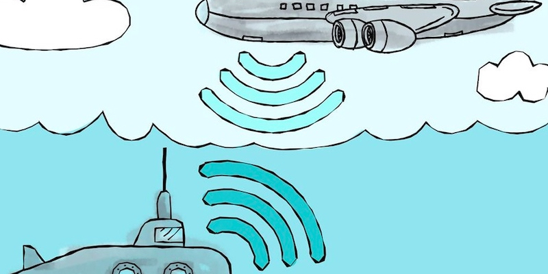 Wireless communication breaks through water-air barrier, MIT News