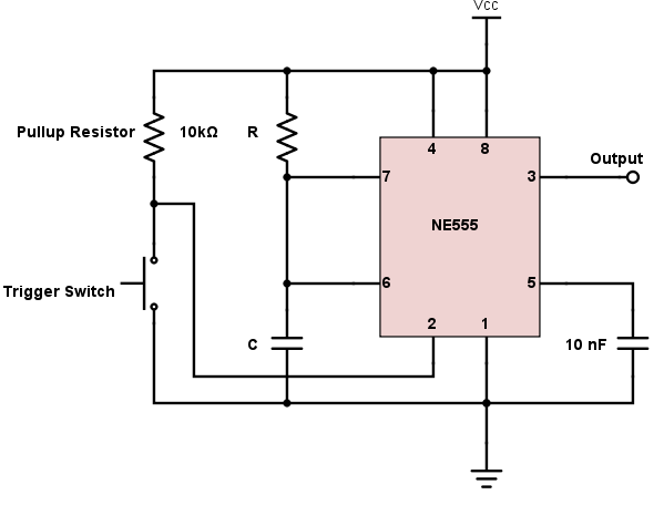 555 Timer Internal Schematic, Overview The 555 Timer, 555 Timer Internal Schematic